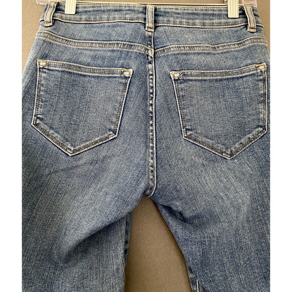 Heel Jeans Womens 26 x 28 Light Blue Skinny Denim Pants Stretch Slim Wash Casual - Picture 5 of 10